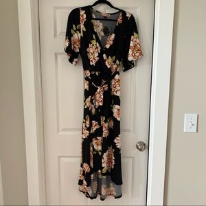 East Adeline brand long floral dress